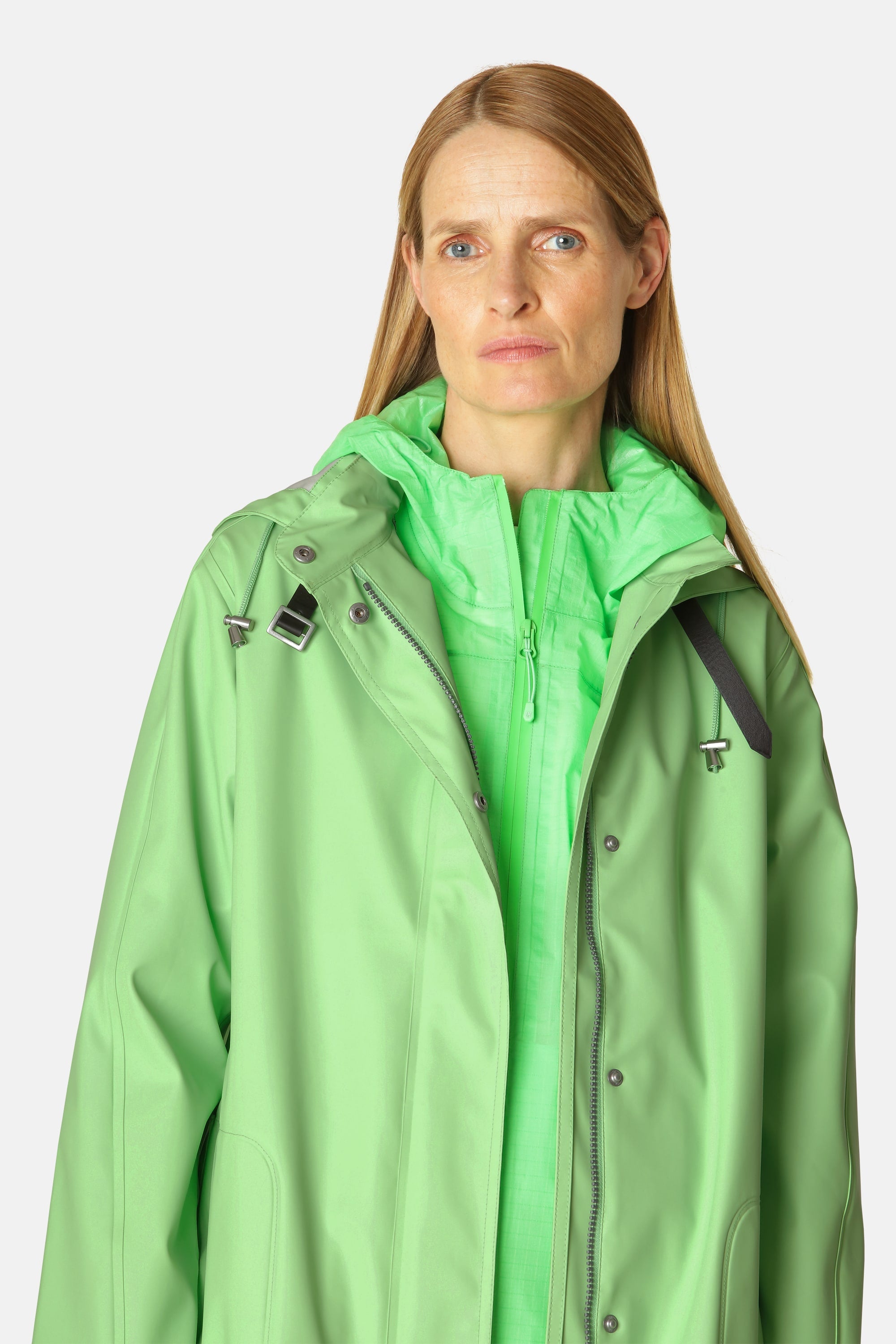 Light Raincoat - Bright Green